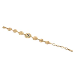 Fashion NEWBRIDGE SILVERWARE Bird Enamel Link Bracelet