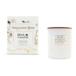 Hot VEREMUNDO Black Vanilla Candle 200g