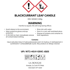 Blackcurrant Leaf Candle