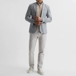 Sale REISS Blackhall Merino Wool Zip Neck Sweater