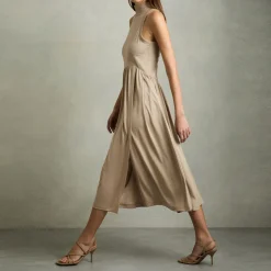 Blake Asymmetric Flared Dress