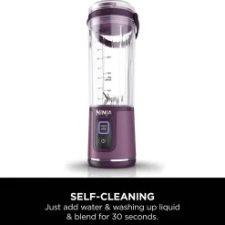 Fashion NINJA Blast Cordless Portable Blender Purple