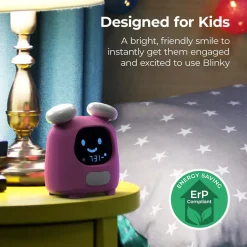 Blinky Alarm Clock Pink