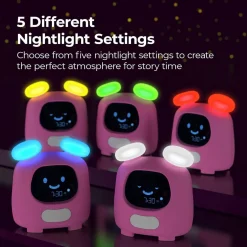 Blinky Alarm Clock Pink