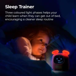 Blinky Alarm Clock Pink