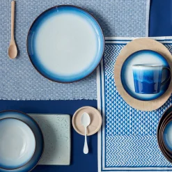 Sale DENBY Blue Haze Set of Four Pasta Bowls