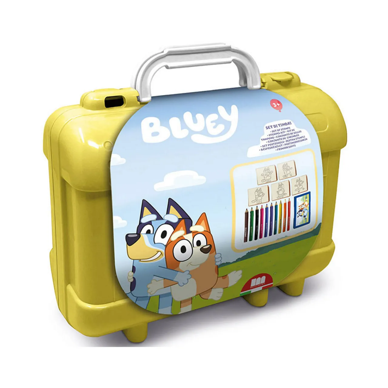 New MULTIPRINT Bluey Travel Art Set