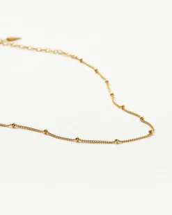 Bobble Chain Choker Necklace