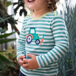 Fashion FRUGI Bobby Striped Tractor Top