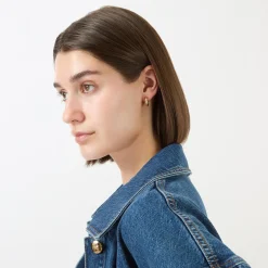 Bold Link Small Hoops