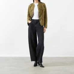 Bonnie Tapered Wide Leg Jeans