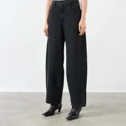 Bonnie Tapered Wide Leg Jeans