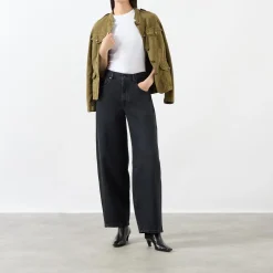 Bonnie Tapered Wide Leg Jeans