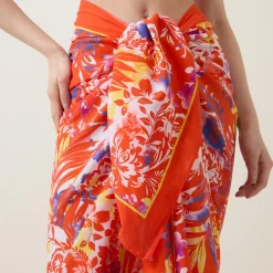 Border Pareo Floral Sarong