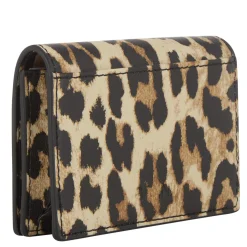 Bou Leopard Small Flap Wallet