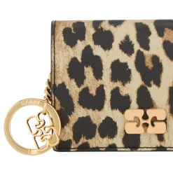 Bou Leopard Small Flap Wallet
