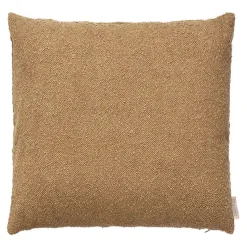 Bouclé Cushion Tan 40cm