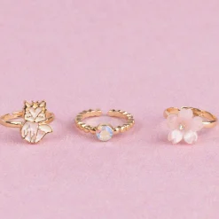 Boutique Foxy Floral Rings