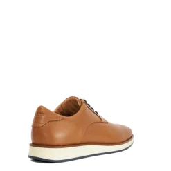 Bow Leather Lace-Up Shoes