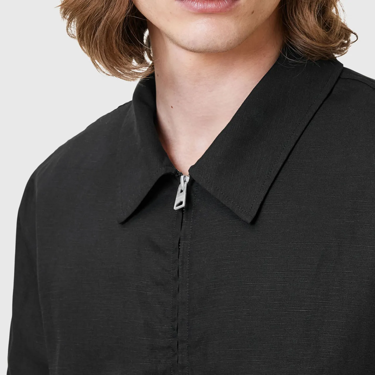 Outlet ALLSAINTS Bradner Logo Jacket