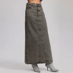 Brenda High-Rise Denim Skirt