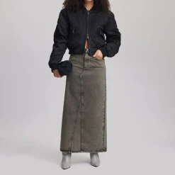 Brenda High-Rise Denim Skirt