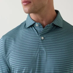 Outlet PETER MILLAR Bridge Performance Stripe Polo Shirt