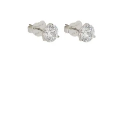 Brilliant Statement Trio-Prong Studs