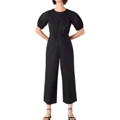 Discount WHISTLES Broderie Cropped Straight Leg Jumpsuit