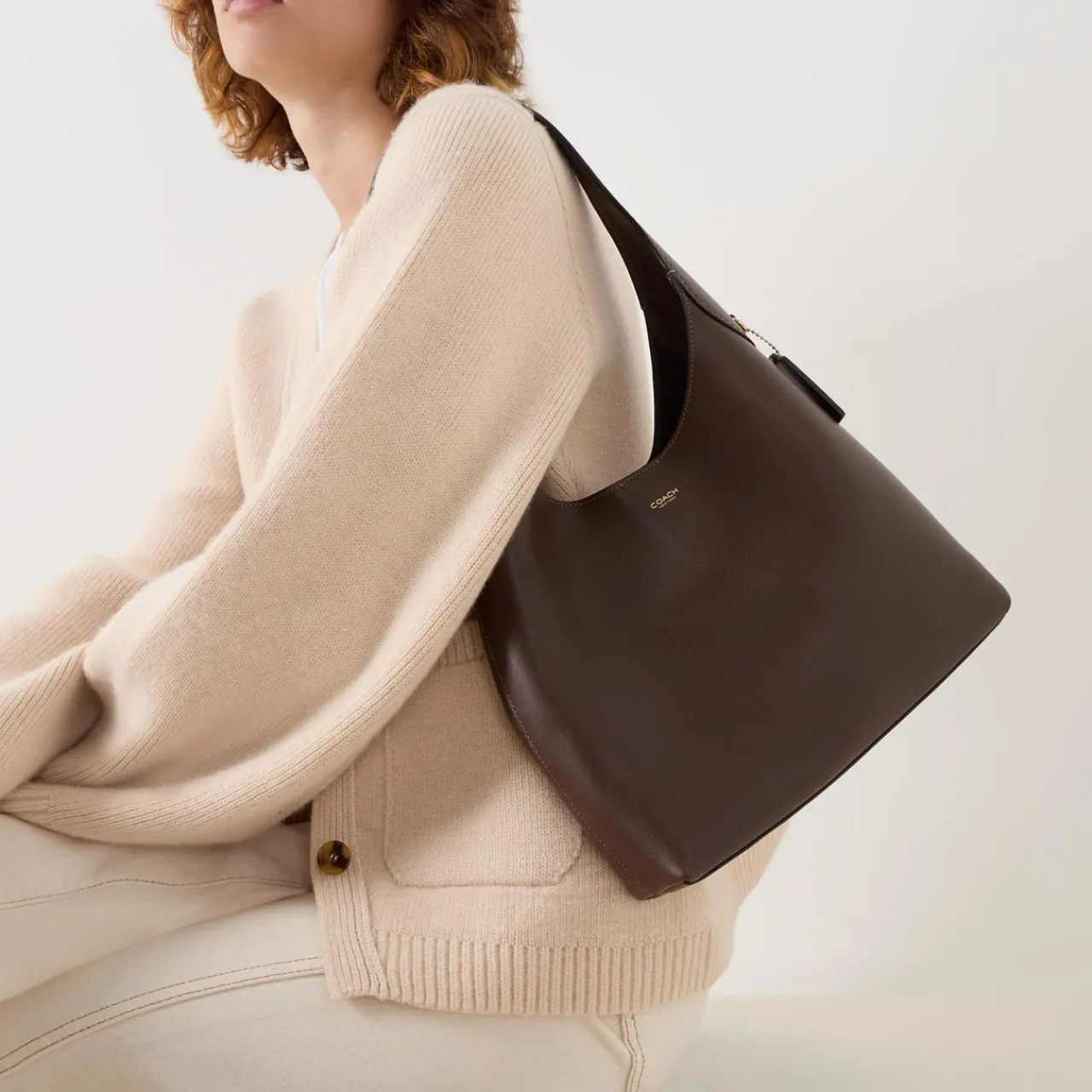 Clearance COACH Brooklyn Medium Shoulder Bag