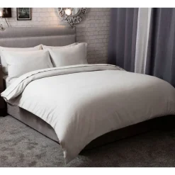 Hot BELLEDORM Brushed Cotton Flat Sheet Grey