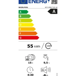 Best WHIRLPOOL Built In 15 Place Setting Dishwasher