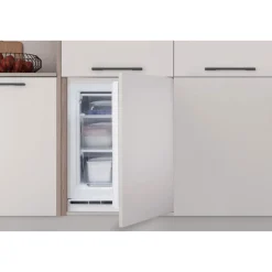 Clearance INDESIT Built In 60cm Under Counter Freezer 91L