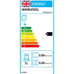 Online WHIRLPOOL Built in Electric Oven