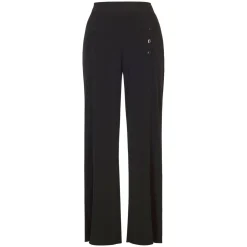 Button Detail Jersey Trouser