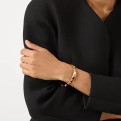 Hot COACH C Logo Hinged Bangle Bracelet