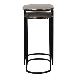 Outlet CASEYS FURNITURE Caiden Set of Two Side Tables