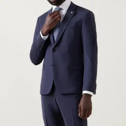 Caleb X Slim Single-Breasted Suit Jacket