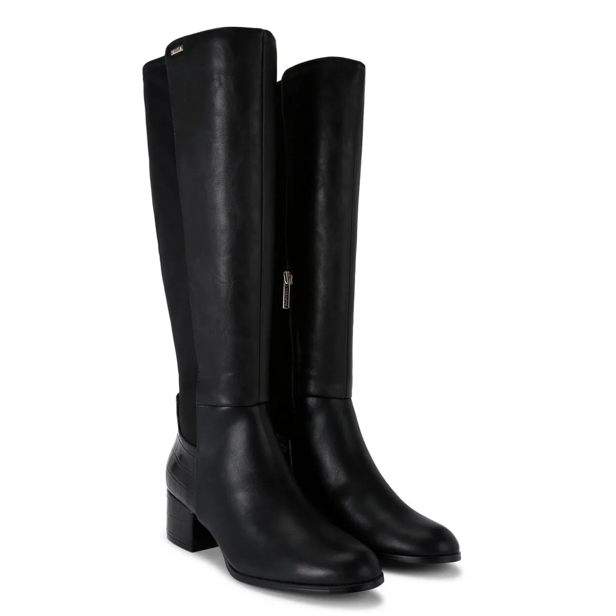 Callie Knee-High Heeled Boots