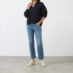 Callie Straight Leg Ankle Jeans
