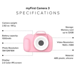 Discount MY FIRST Camera 3 Pink