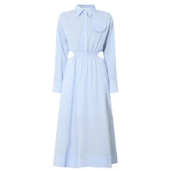 Discount FABIENNE CHAPOT Camilla Pinstripe Shirt Dress