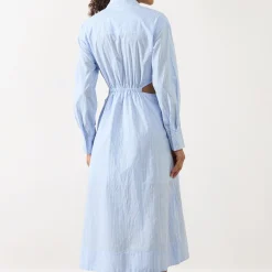 Discount FABIENNE CHAPOT Camilla Pinstripe Shirt Dress