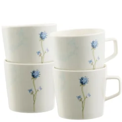 Camille Pale Jade 4 Mugs Set