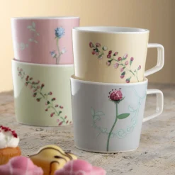 Camille Pastel Mugs Set of Four