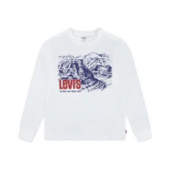 Best LEVIS Canyon Logo Long-Sleeved T-Shirt 6-8 Years