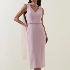 Sale COUTURE CLUB Cape-Sleeve Pencil Dress