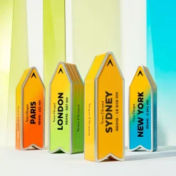 Capsule Collection Yellow Brut in Blue Arrow Tin