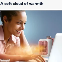 Clearance DE'LONGHI Capsule Desk Personal Ceramic Fan Heater