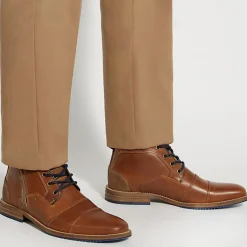 Outlet DUNE LONDON Captains Double Toe-Cap Leather Boots